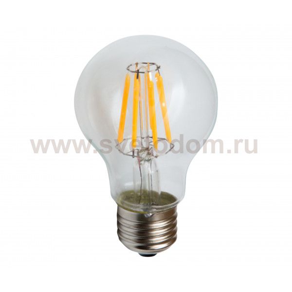 Лампа прозрачная E27 6W (2700K) Kink light 98675