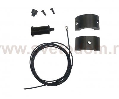 Kink Light F08031,19 Дополнительный универсальный крепеж Венди черный