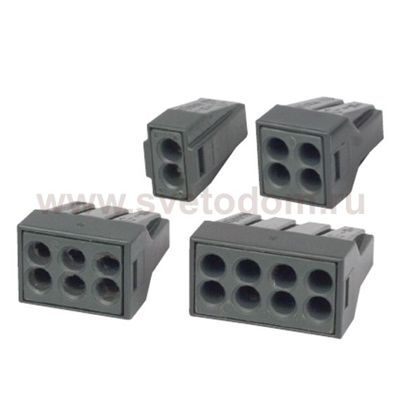 5-2. Короб. Клемма wago 6х2. Клеммник ваго 221-413. Клемма смк 773-308 строительно-монтажная с пастой.