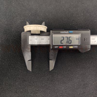 Кольцо крепёжное для патрона Е14 цвет белый мини 35*7мм