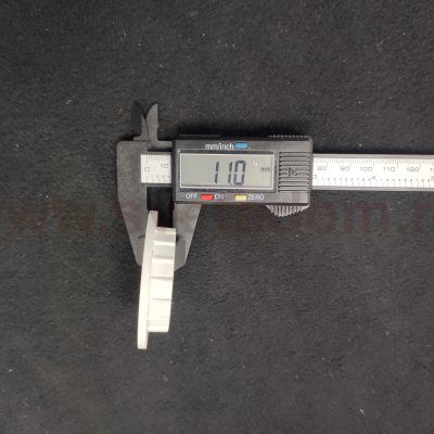 Кольцо крепёжное для патрона Е27 цвет белый 58*11мм