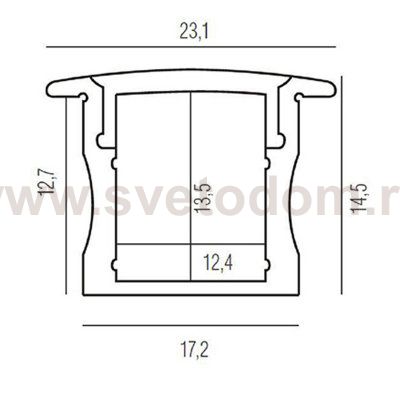 Donolux L18501RAL9003