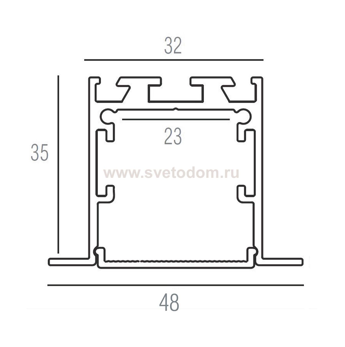 Donolux L18502RAL9003