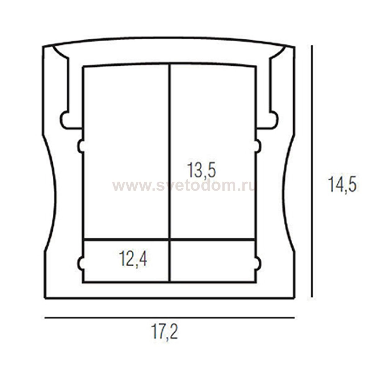 Donolux L18505RAL9003