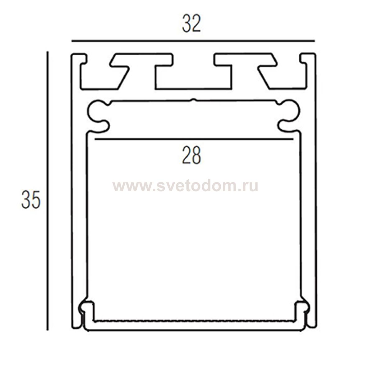 Donolux L18506RAL9003
