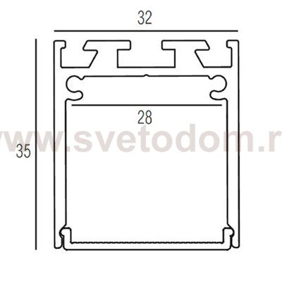 Donolux L18506RAL9003