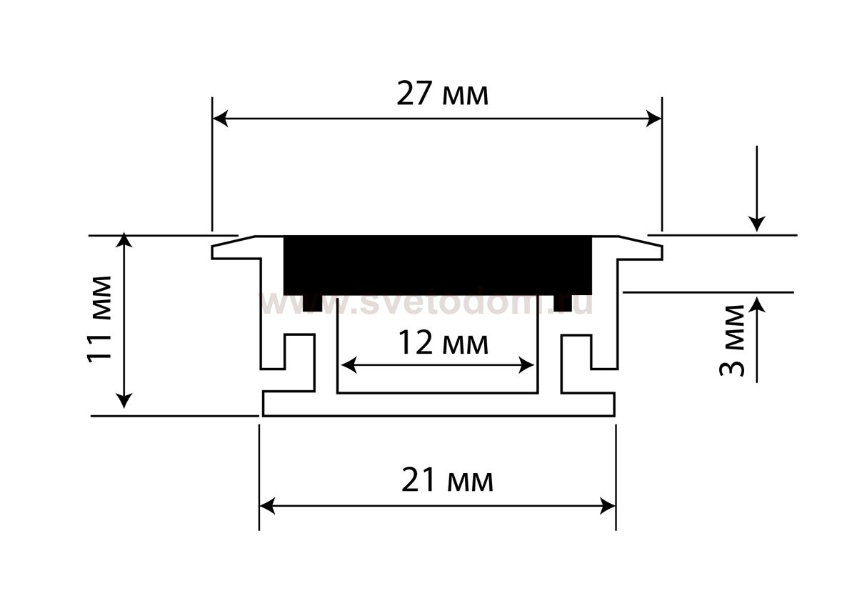 Donolux L18509RAL9003