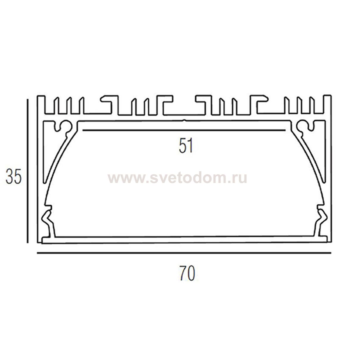 Donolux L18513RAL9003
