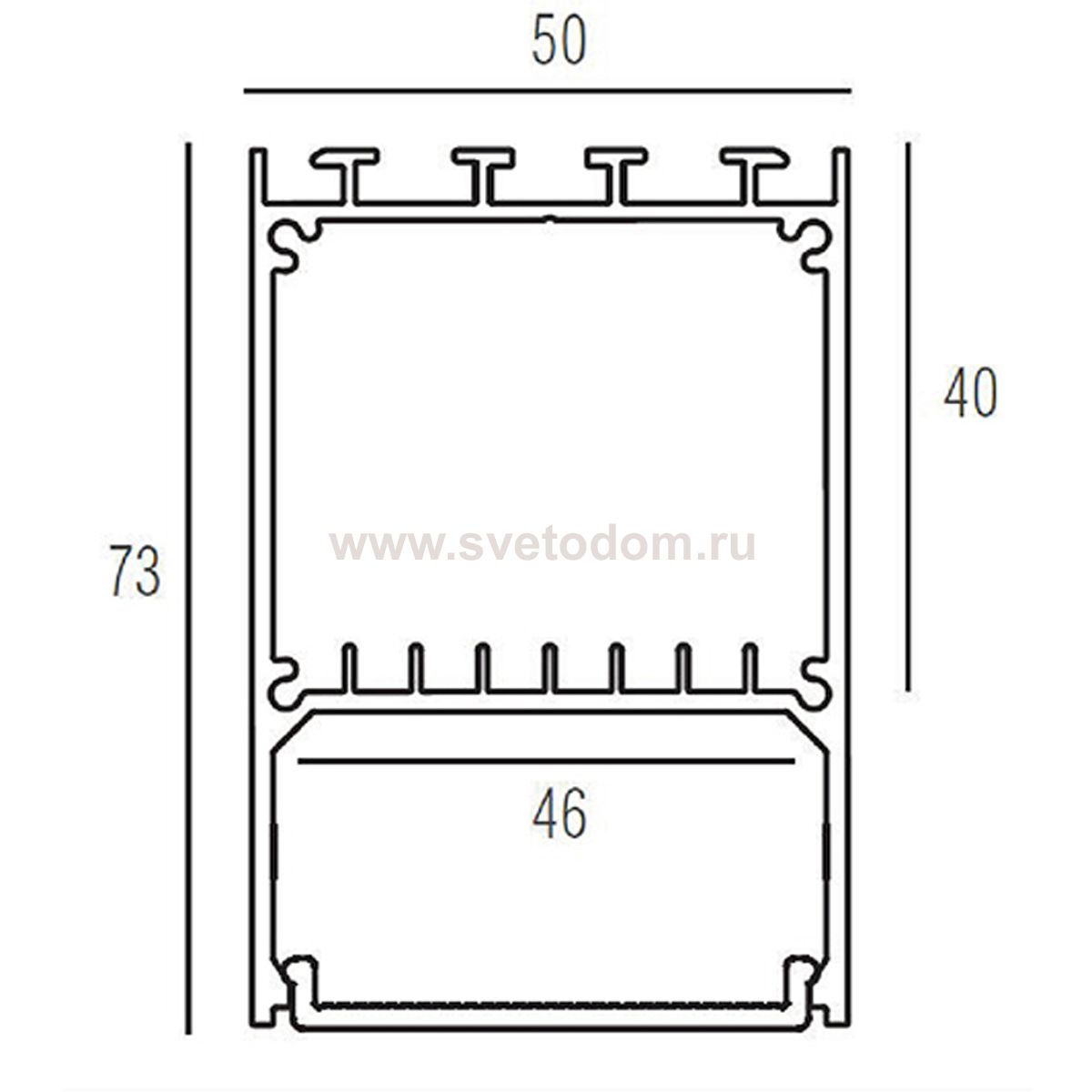 Donolux L18516RAL9003