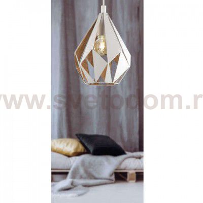 Подвесной потолочный светильник (люстра) CARLTON 1 Eglo 43002