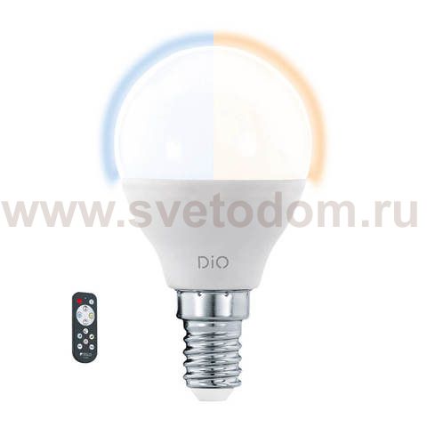 Светодиодная лампа P45 СCT с изм. тем-ры цвета с пультом ДУ Eglo 11805