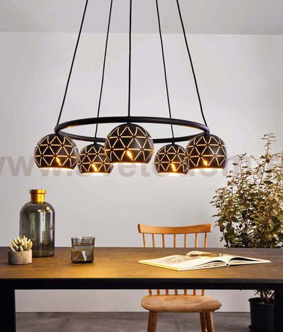 Подвесной потолочный светильник (люстра) CANTALLOPS Eglo 98456