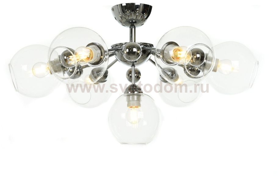 Светильник Lumina Deco LDC 8040-7 CHR+PR