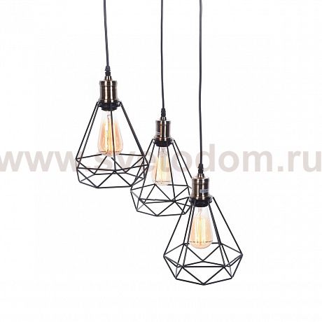 Светильник Lumina Deco LDP 11609-3 BK