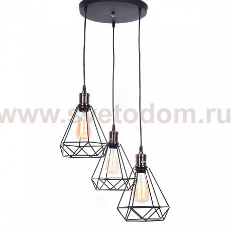 Светильник Lumina Deco LDP 11609-3 BK