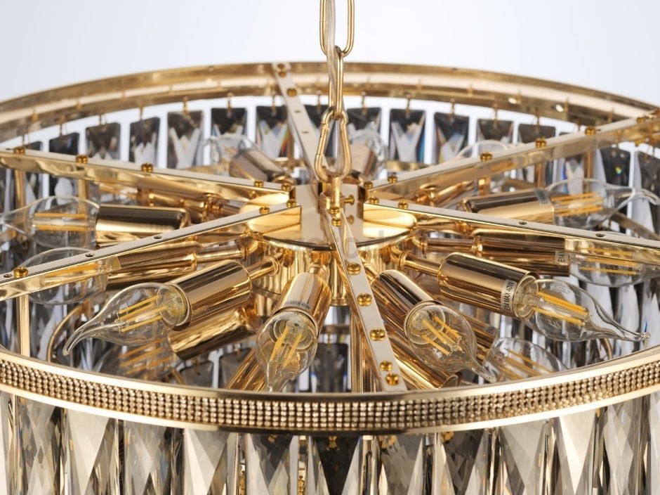 Светильник Lumina Deco LDP 6002-600 GD+GY