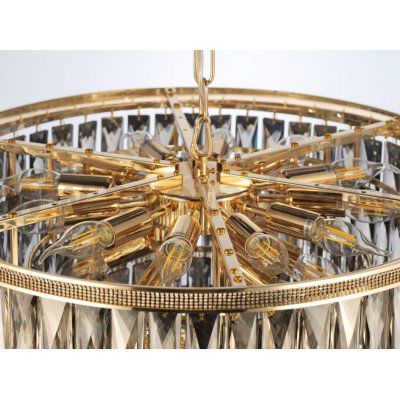 Светильник Lumina Deco LDP 6002-600 GD+GY