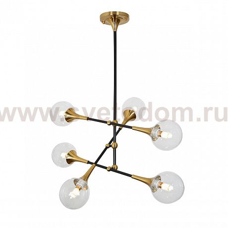 Светильник Lumina Deco LDP 6027-6 BK+MD