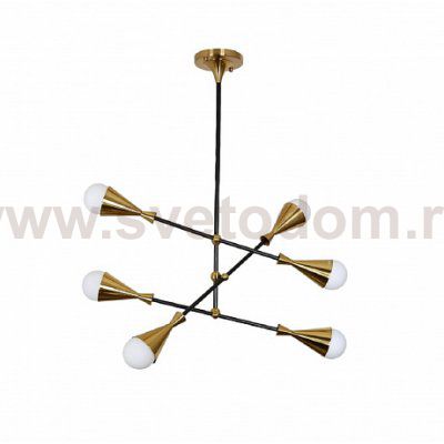 Светильник Lumina Deco LDP 6029-6 BK+MD