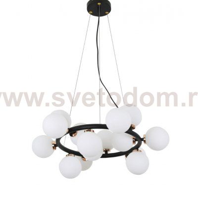 Светильник Lumina Deco LDP 6033-15 BK+GD