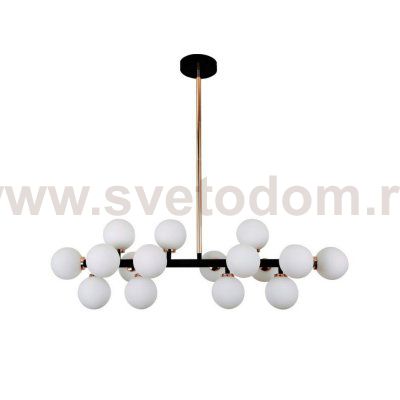 Светильник Lumina Deco LDP 6033-16 BK+GD