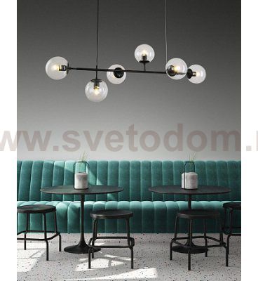 Светильник Lumina Deco LDP 6034-6 BK