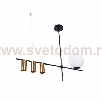 Светильник Lumina Deco LDP 6042-4 BK+MD