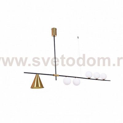 Светильник Lumina Deco LDP 6043-6 BK+MD