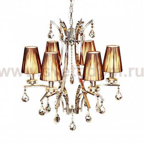Светильник Lumina Deco LDP 66247-6 BR+CHR