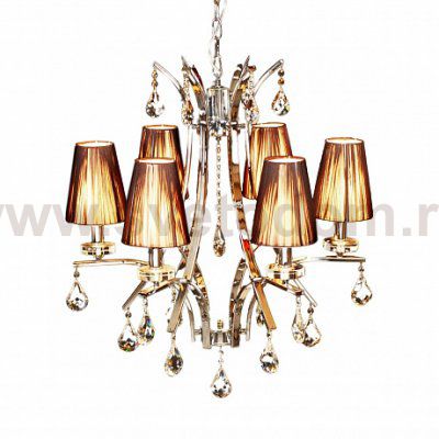 Светильник Lumina Deco LDP 66247-6 BR+CHR