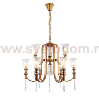 Светильник Lumina Deco LDP 8041-6+3 S.GD