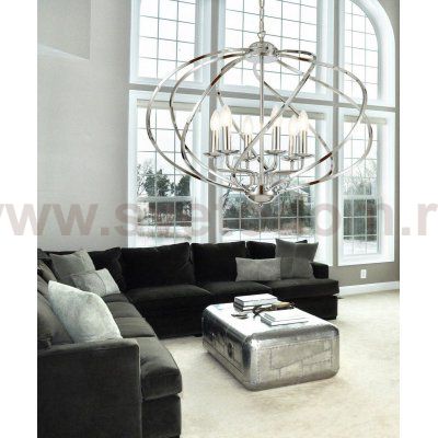 Светильник Lumina Deco LDP 9041-6 CHR