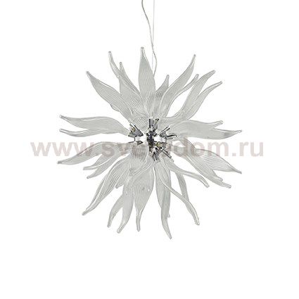 Подвесной светильник Ideal Lux LEAVES SP12 TRASPARENTE
