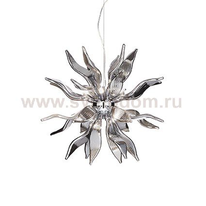 Подвесной светильник Ideal Lux LEAVES SP8 FUME