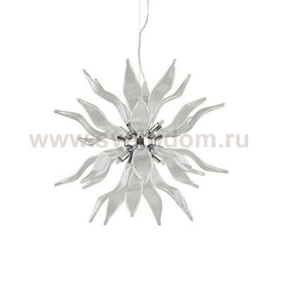Подвесной светильник Ideal Lux LEAVES SP8 TRASPARENTE