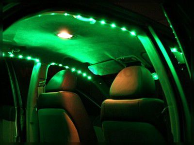 Светодиодная лента Smd 3528, 60 Led/м, 4.8W/м, 12V, IP65 герметичная, свет зеленый
