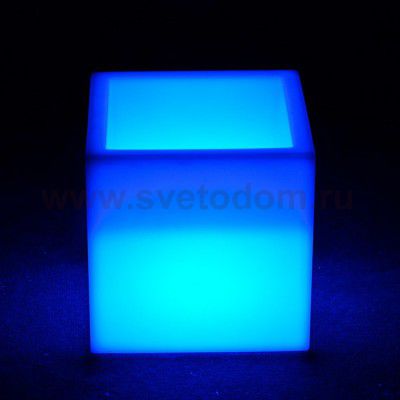 Кашпо-куб RGB 220В PIAZZA 300х300х300 мм