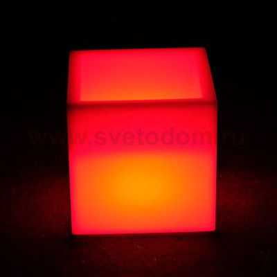 Кашпо-куб RGB 220В PIAZZA 300х300х300 мм