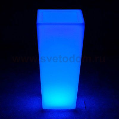 Кашпо-конус RGB 220В QUADRUM 250х250х560 мм