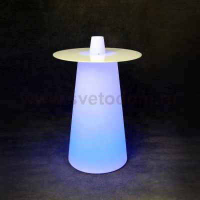 Стол RGB с аккумулятором SAUCER 630х360х1100 мм