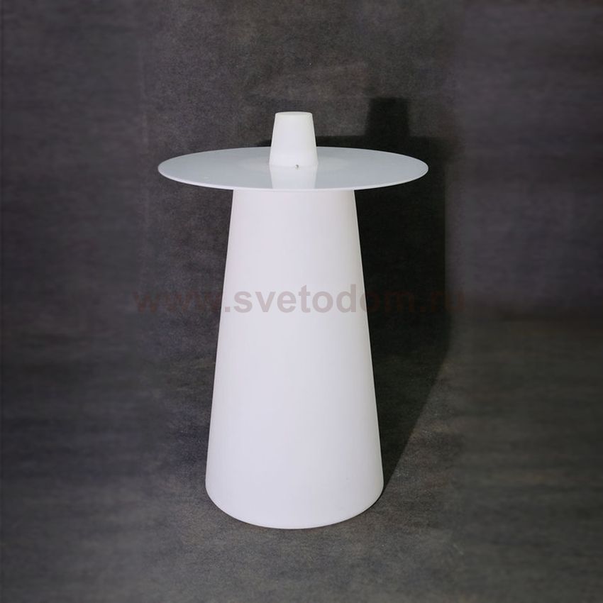 Стол белый 220В SAUCER 630х360х1100 мм