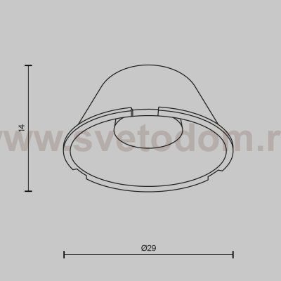 Комплектующие для светильника Maytoni LensD29-24 Wise