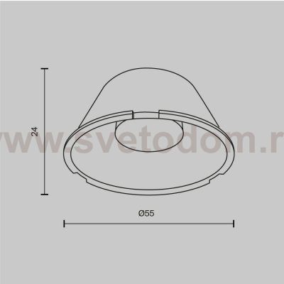 Комплектующие для светильника Maytoni LensD49-15 Focus Led