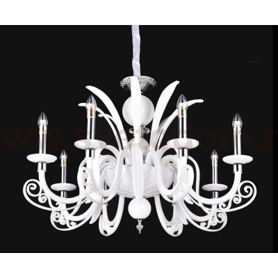 Люстра Crystal lux LETISIA SP8 WHITE 2180/308
