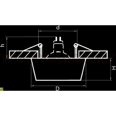 Светильник Lightstar 041012-G9
