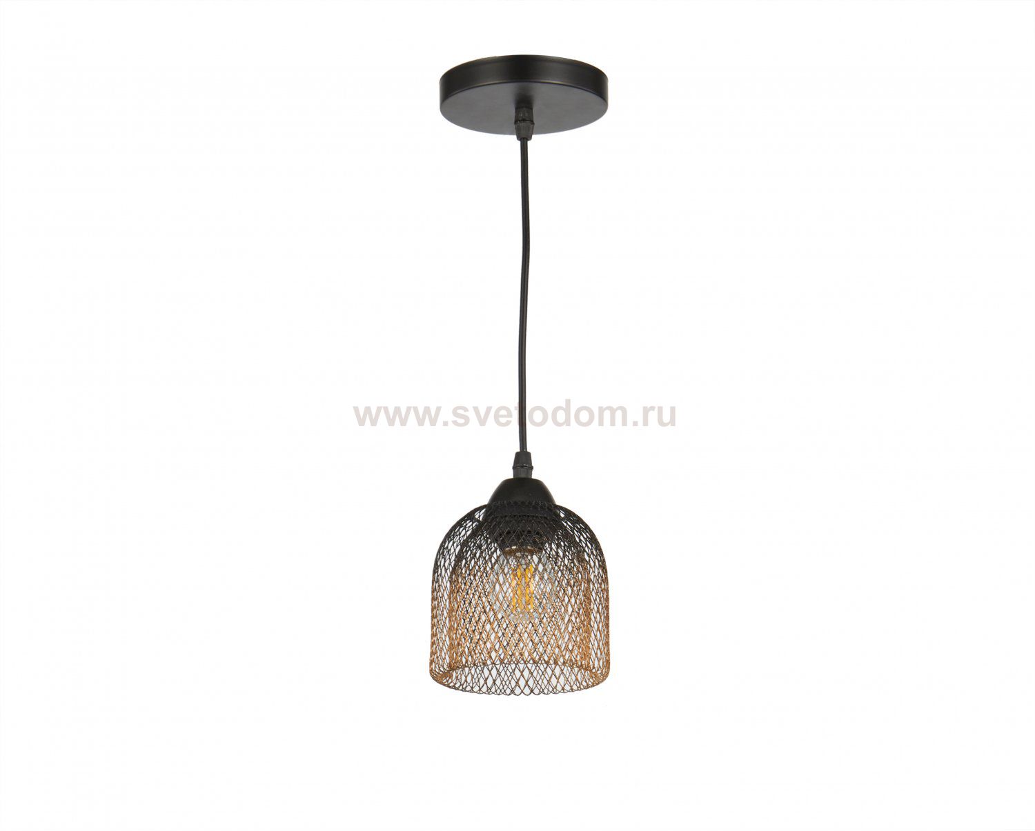 100117 Подвес ESPRESSO 1х15W E27 ЧЕРНЫЙ