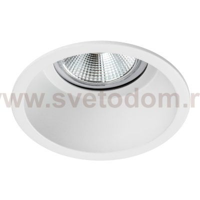 010056 Светильник LEVIGO BASE Round X1 MR16/GU10 БЕЛЫЙ
