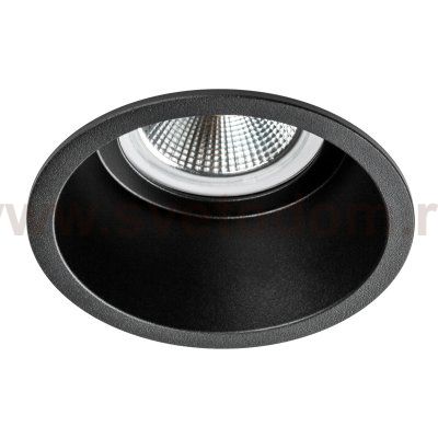 010057 Светильник LEVIGO BASE Round X1 MR16/GU10 ЧЕРНЫЙ