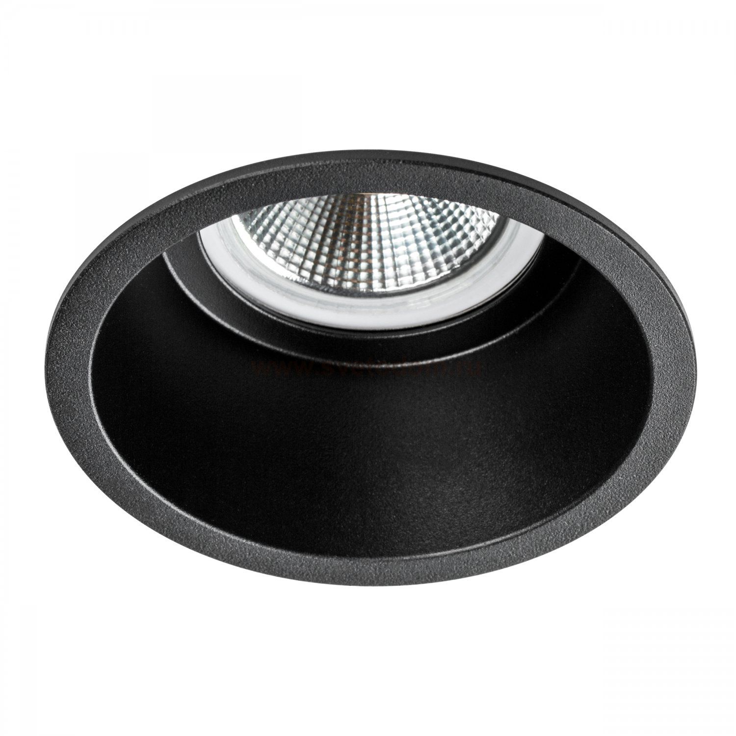 010057 Светильник LEVIGO BASE Round X1 MR16/GU10 ЧЕРНЫЙ