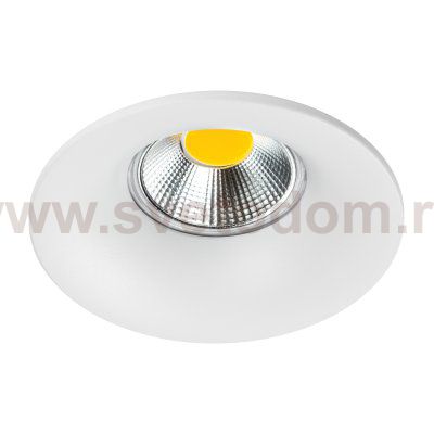010066 Светильник LEVIGO BASE Round X1 MR16/GU10 БЕЛЫЙ